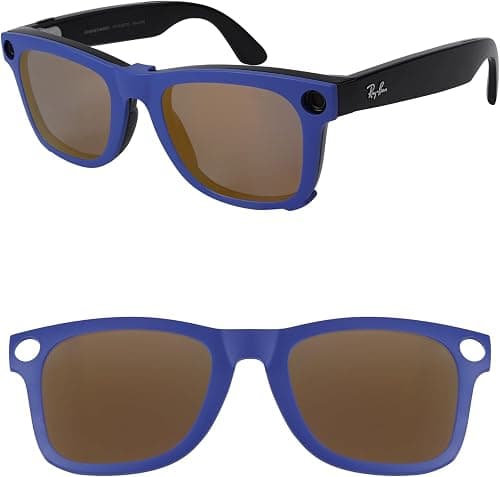 Polarized External Mount Clip-on Sunglasses for Ray-Ban Meta Wayfarer RW4008 & Gen 2 RW4012 Large 53-22 on Amazon.ae - Price Tracker