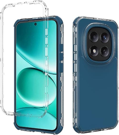 Compatible with Xiaomi Poco F8 Ultra Case Cover,3-in-1 Drop-Proof And Shock-absorbing Compatible with REDMI Note 15 Pro+ 5G 25060RABDG 25080RABDG / Note 15 Pro 5G Phone Protective Case Blue on Amazon.ae - Price Tracker