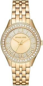 Michael Kors Watch for Women Harlowe, Three-Hand, Stainless Steel Watch with a 38 mm Case Size - متتبع أسعار Amazon.sa