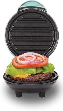 ECVV® Mini Maker Portable Grill & Panini Press – Compact Electric Sandwich Maker for Burgers, Chicken, Panini, Breakfast & Snacks | Non-Stick Plates, Quick Heat, Easy Clean on Amazon.ae - Price Tracker