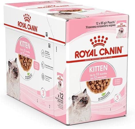 Royal Canin FHN Feline Health Nutrition Kitten Gravy 12x 85gm Cat Wet Food Pouches on Amazon.ae - Price Tracker