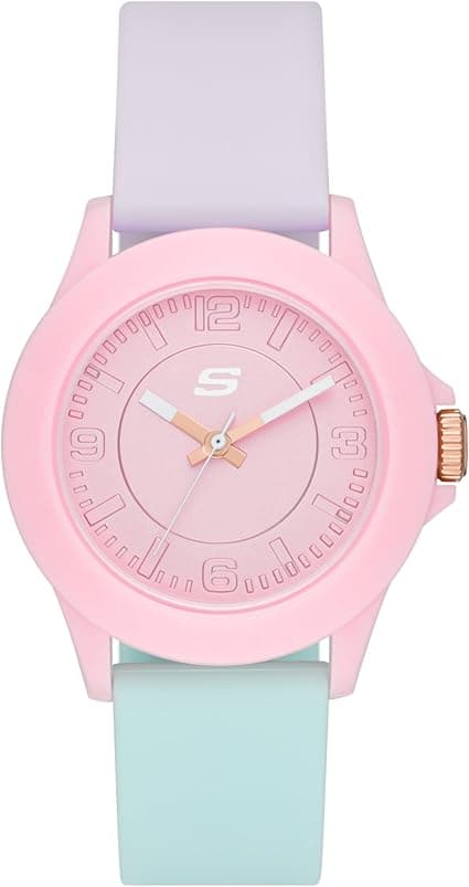 Skechers Women's Rosencrans Mid Quartz Plastic and Silicone Casual Sports Watch on Amazon.ae - Price Tracker