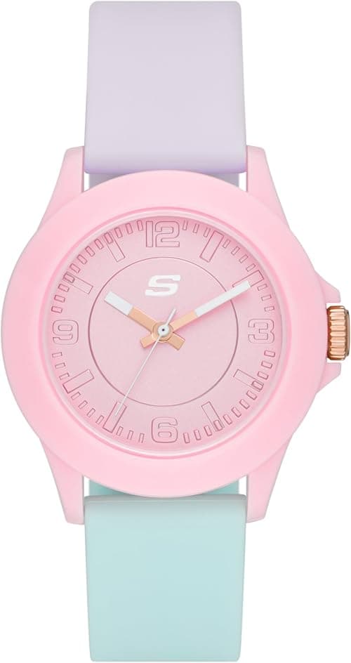 Skechers Women's Rosencrans Mid Quartz Plastic and Silicone Casual Sports Watch on Amazon - Best Deal Finder