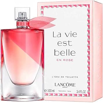 La Vie Est Belle En Rose by Lancome L'eau De Toilette Spray 3.4 oz for Women on Amazon.ae - Price Tracker