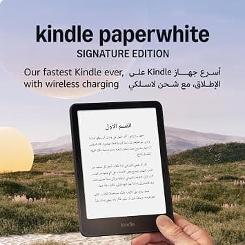 Amazon Kindle Paperwhite Signature Edition (32 GB) – Our fastest Kindle with an auto-adjusting front light and weeks of battery life – Metallic Black on Amazon.ae - Price Tracker