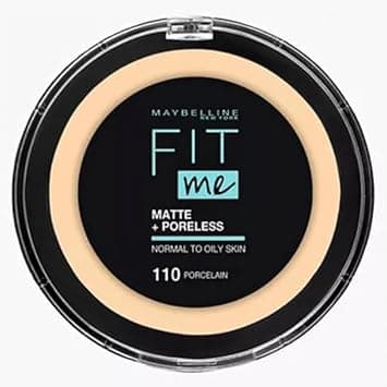 Maybelline New York Fit Me Matte & Poreless Powder, 110 Porcelain, 12 gm on Amazon.ae - Price Tracker