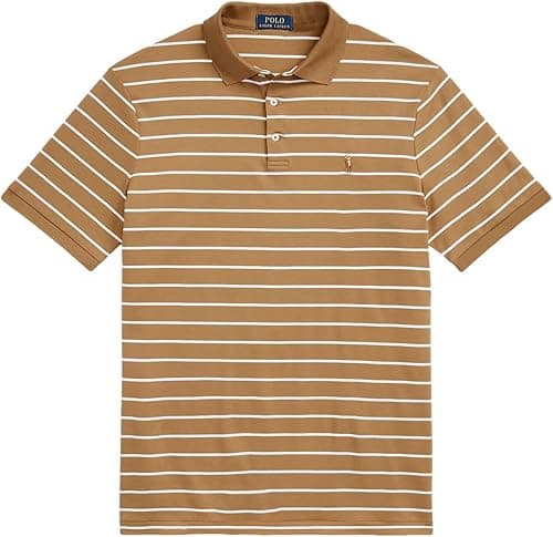 POLO RALPH LAUREN Men's Interlock Striped Cotton Classic Fit Polo Shirt on Amazon.ae - Price Tracker