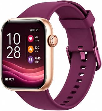 Smart Watch, 1.85" Smartwatch for Men Women (Answer/Make Call), Fitness Tracker with 140+ Sport Modes, IP68 Waterproof, Heart Rate/Sleep/Spo2 Monitor, Pedometer, Activity Tracker on Amazon.ae - Price Tracker
