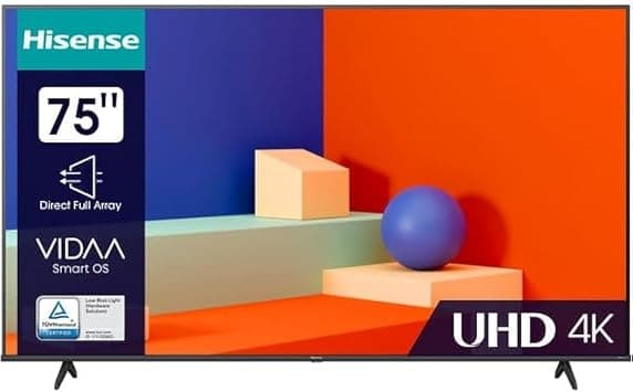 Hisense 75A61K 4K Smart DLED Television 75inch (2023 Model) - متتبع أسعار Amazon.sa