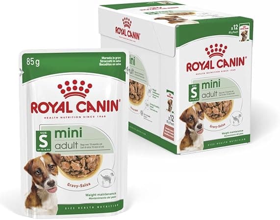 Royal Canin Mini Adult Wet Pouches Dog Food - 12x85g on Amazon.ae - Price Tracker