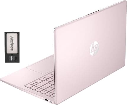 HP Flagship 14" HD Student&Business Laptop, Intel N150 CPU(Beats i3-1115G4), 16GB RAM, 288GB Storage (128GB UFS + 160GB Docking Set), W/1 Year Office 365&AI-Copilot, Webcam, Bluetooth, Win 11s, Pink on Amazon.sa - Price Tracker