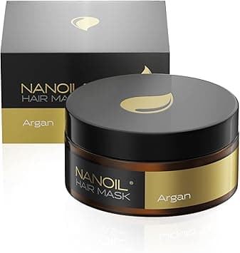 Nanoil Hair Mask 300ml - Professional Mask, Hair Regeneration, Intensive Repair, For Dry Damaged Hair, Hydrating, Repairing & Revitalizing Treatment (Argan) on Amazon.ae - Price Tracker