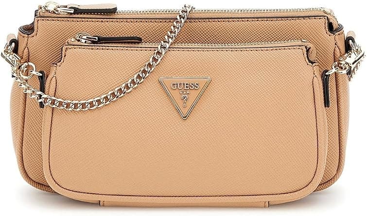GUESS Womens Noelle Crossbody Double Pouch Handbag على Amazon.ae - متتبع الأسعار