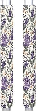Pardick Refrigerator Door Handle Covers Set of 2, Lavender Fridge Handle Cover Washable Dishwasher Oven Door Decor Protector Handle Cover, Keep Your Kitchen Appliance Clean on Amazon.ae - Price Tracker