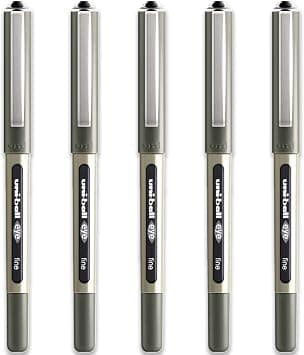 Uni-Ball Eye Fine Rollerball Pen 0.7 Mm Line Ub-157 Black Pack Of 5 on Amazon.sa - Price Tracker