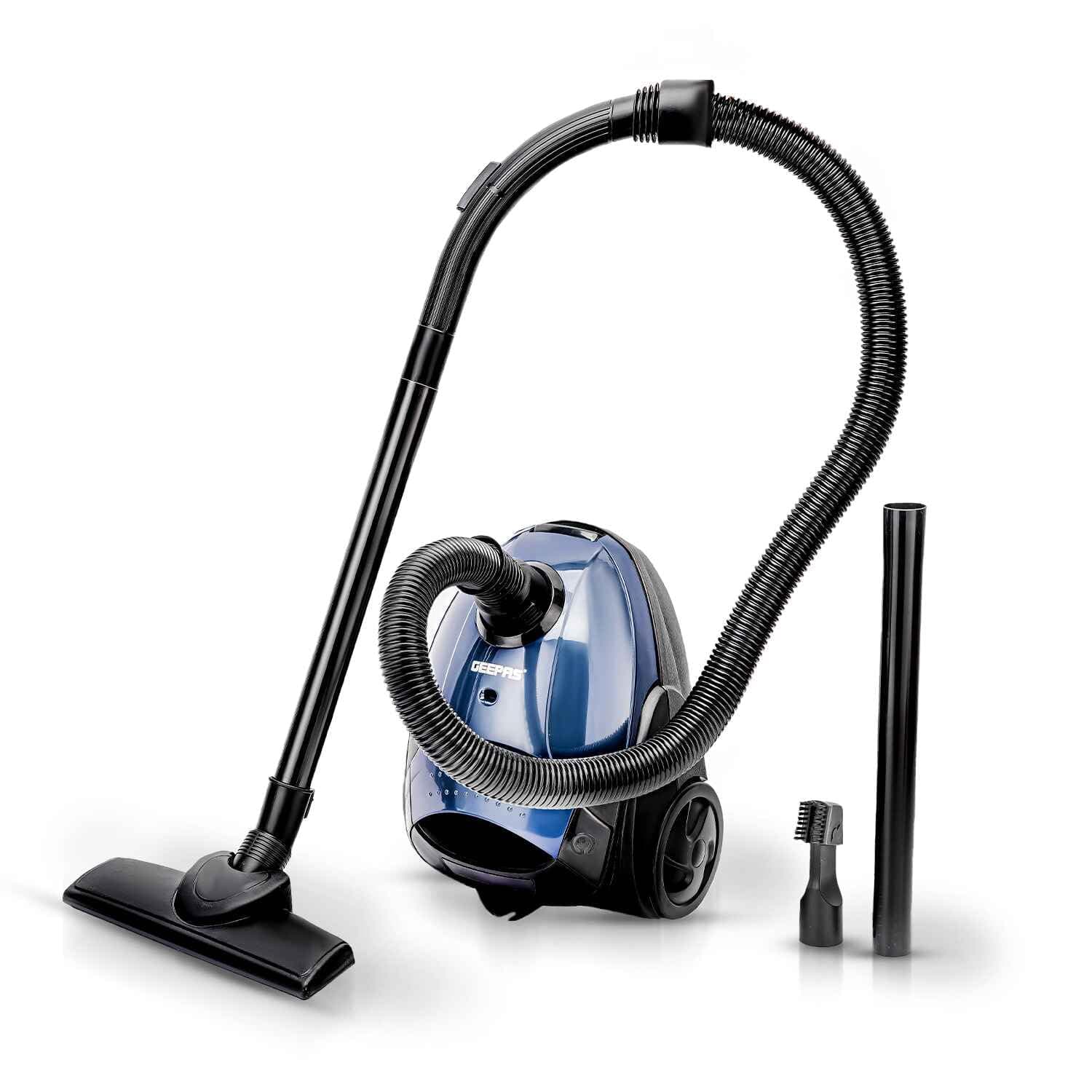 Geepas Vacuum Cleaner |GVC2595-Handheld & Stick, 1.5L Dust Bag Capacity, 1400W Powerful Motor |Comfortable Handle, Rolling wheels with Easy Parking Nozzle and Dust Full Indicator on Amazon.ae - Price Tracker