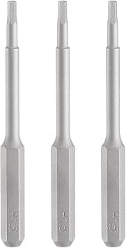 HARFINGTON 3pcs H1.5 Hex Screwdriver Bit 5/32" Hex Shank 45mm/1.77" Length Magnetic Hexagon Head Hex Bits S2 Steel Screw Driver Bit for Impact Electric Screw Driver Power Tools على Amazon.ae - متتبع الأسعار