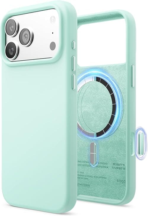 elago Magnetic Liquid Silicone for iPhone 18 Pro Max Case|iPhone 17 Pro Max on Amazon.ae - Price Tracker
