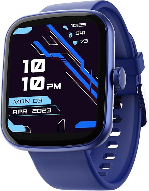 boAt Wave Style with 1.69" Square HD Display, HR & SpO2 Monitoring, 7 Days Battery Life, Multiple Watch Faces, Crest App Health Ecosystem, Multiple Sports Modes, IP68(Deep Blue) on Amazon.ae - Price Tracker