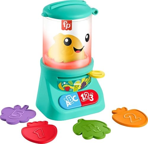 Fisher-Price Laugh & Learn Baby & Toddler Toy Counting & Colors Smoothie Maker Pretend Blender with Music & Lights for Ages 9+ Months on Amazon - Best Deal Finder