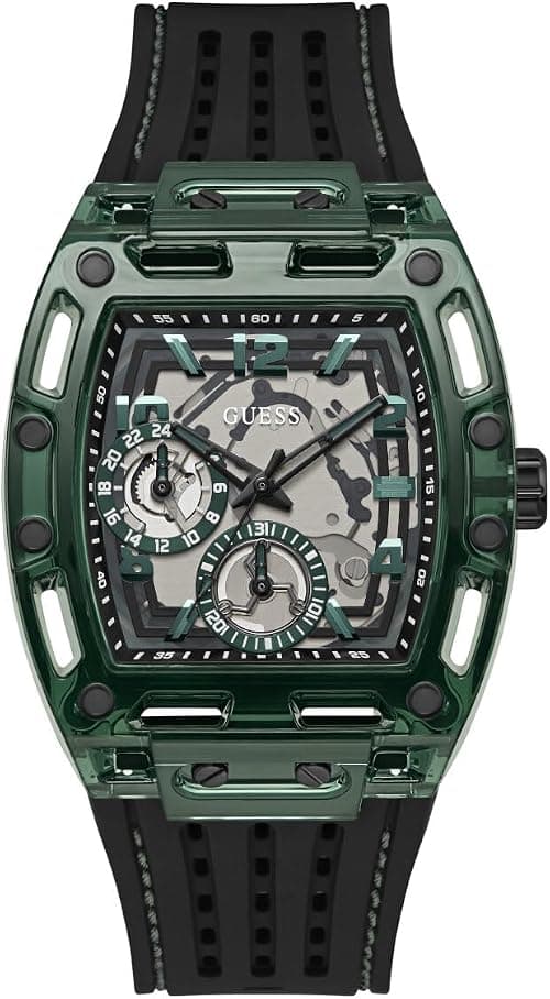 Green and Black Silicone Multifunction Watch on Amazon - Best Deal Finder