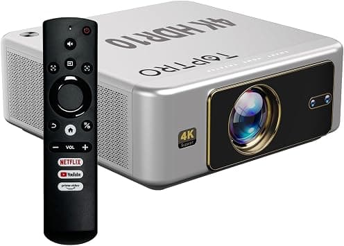 (4K HDR10, Net-Flix Certified, 30000 Lumens & HDMI ARC) TOPTRO Quadra Projector 4K Ultra HD True Support, 1080p Native (Renewed) على Amazon.ae - متتبع الأسعار
