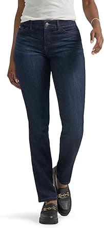 Lee womens Plus Size Ultra Lux Comfort With Flex Motion Straight Leg Jean on Amazon.ae - Price Tracker