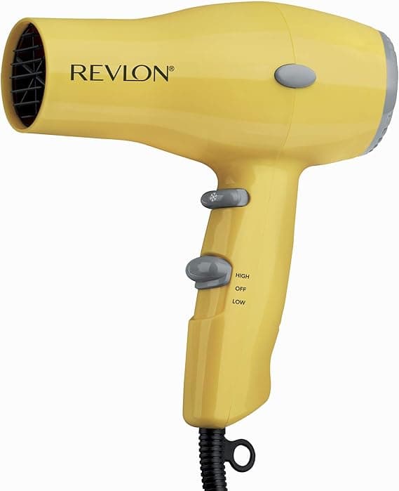 Revlon 1875W Compact & Lightweight IONIC Hair Dryer, Yellow on Amazon.ae - Price Tracker