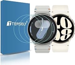 T Tersely 3 Pack Tempered Glass Screen Protector for Samsung Watch 44MM | 9H Hardness for Galaxy Watch 7/6/5/4 44MM HD Clear Scratch Resistant Film - Amazon.sa Price Tracker