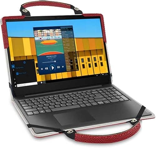 Laptop Case Cover for Lenovo Slim 7i Aura Edition 14 Gen 10/Yoga Slim 7 14AKP10 14ILL10 with Portable Bag Handle,Red on Amazon.ae - Price Tracker