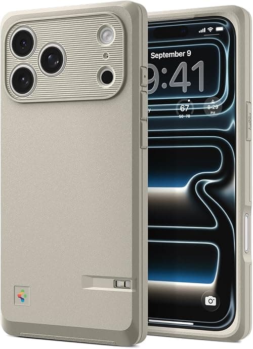 Spigen Classic LS MagFit for iPhone 18 Pro MAX Case|iPhone 17 Pro Max Stone on Amazon.ae - Price Tracker