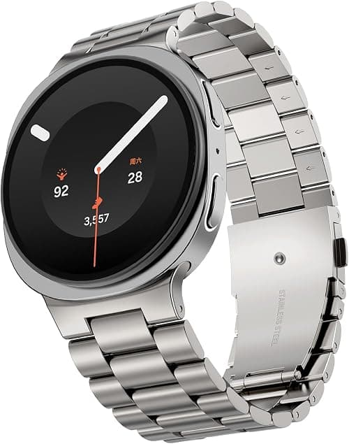 WINGLE Metal Bands for Galaxy Watch 8 Classic Band Samsung Galaxy Watch 8 Band 46mm 44mm 40mm Men Stainless Steel Strap Classy Elegant Casual Business Bracelet for Galaxy Watch 8/8 Classic Women on Amazon - Best Deal Finder