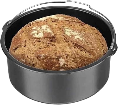 Baking Pan for Air Fryer - Pizza Bread Baking Pan for Fryers - Food-Grade Kitchen Appliance Accessory for Cooking Chiffon Pizza Bread Foods Pastries on Amazon.ae - Price Tracker