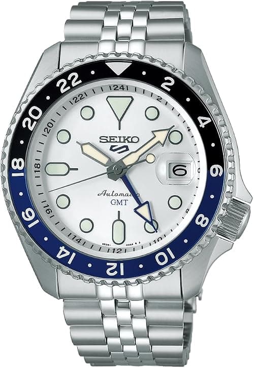 Seiko Men's SSK033 5 Sports Watch, Silver, Modern on Amazon.ae - Price Tracker