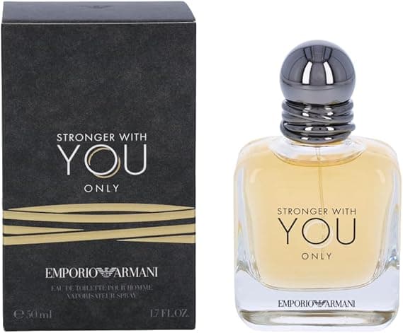Stronger With You Only Pour Homme for Men By Emporio Armani EDT 50ml on Amazon.ae - Price Tracker