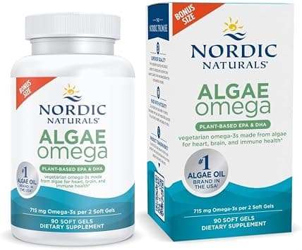 Nordic Naturals Algae Vegetarian Omega-3 Supplement for Eye, Heart Health, and Optimal Wellness (90 Count) on Amazon.ae - Price Tracker
