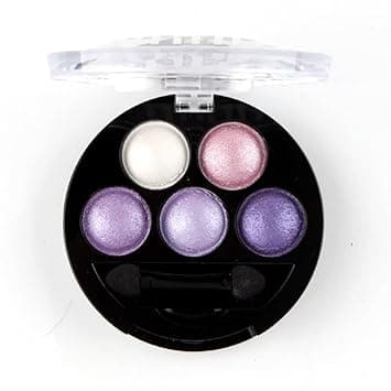 Mallofusa 5 Colors Eye Shadow Powder Metallic Shimmer Eyeshadow Palette (Amethyst Glam) 4.7oz on Amazon.ae - Price Tracker