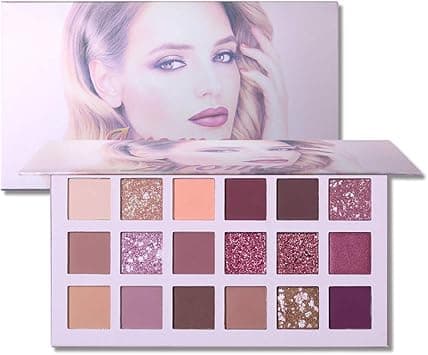 UCANBE Aromas The New Nudes Eyeshadow Makeup Palette, 10 Matte + 4 Shimmering + 2 Glitter + 1 Pressed Pear + 1 Concealer Base Shade Blending, High Pigmented Easy to Wear Eye Shadow Powder Pallet on Amazon.ae - Price Tracker