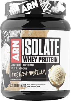 Arms Race Nutrition | ARN | Isolate Whey Protein (32 Servings, French Vanilla) on Amazon.ae - Price Tracker