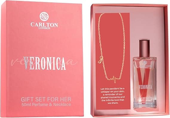 Carlton London Women Musk Gift Set | Gift For Girlfriend, Wife | Veronica Liquid EDP (50Ml) + Necklace | Elegant Jewelry & Fragrance | Gift For Women on Amazon.ae - Price Tracker