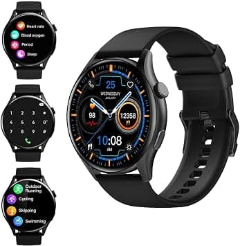 Smart Watch For Men Women Dail/Answer Call, Z40 Waterproof 5ATM Fitness Tracker Watches, Heart Rate, Calories, BP, Sleep Moniter, Sport 120+ Modes, Amoled Display 1.43, Smartwatch For Andriod Iphone, على Amazon.ae - متتبع الأسعار