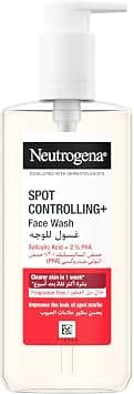 Neutrogena, Facial Wash Spot Controlling+, combination of Salicylic acid - a purifying agent and glycolic acid, Clearer Skin In 1 Week, 200ml on Amazon - Best Deal Finder