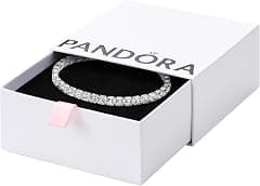 Pandora 593539C01 Women's Tennis Bracelet Silver Zirconia - متتبع أسعار Amazon.sa