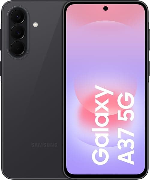 Samsung Galaxy A37 5G Android Smartphone, 256GB Storage, 8GB RAM, Awesome Charcoal, 6x OS Upgrades, Large Display, 50MP Camera, Long Battery Life (KSA Version) on Amazon.sa - Price Tracker