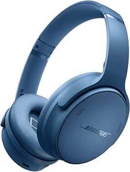 Bose Limited Edition QuietComfort Wireless Noise Cancelling Headphones, Bluetooth Over Ear Headphones with Up To 24 Hours of Battery Life, BLUE DUSK - متتبع أسعار Amazon.sa