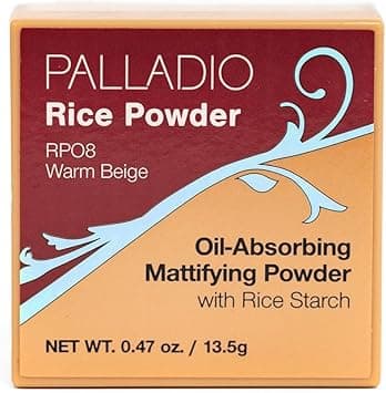 Palladio Rice Powder – Warm Beige Loose Setting Powder, Oil-Absorbing Formula for Smooth Matte Finish, Sets Makeup for Long-Lasting Wear, Flawless Fresh Look, Vegan & Cruelty-Free on Amazon.ae - Price Tracker