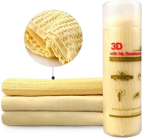 3D Synthetic Car Drying Towel for Wash, Water Absorbent Cloth for Car, Boat, and Water Sports, Multipurpose Towel Cloth for Dusting and Drying on Amazon.ae - Price Tracker