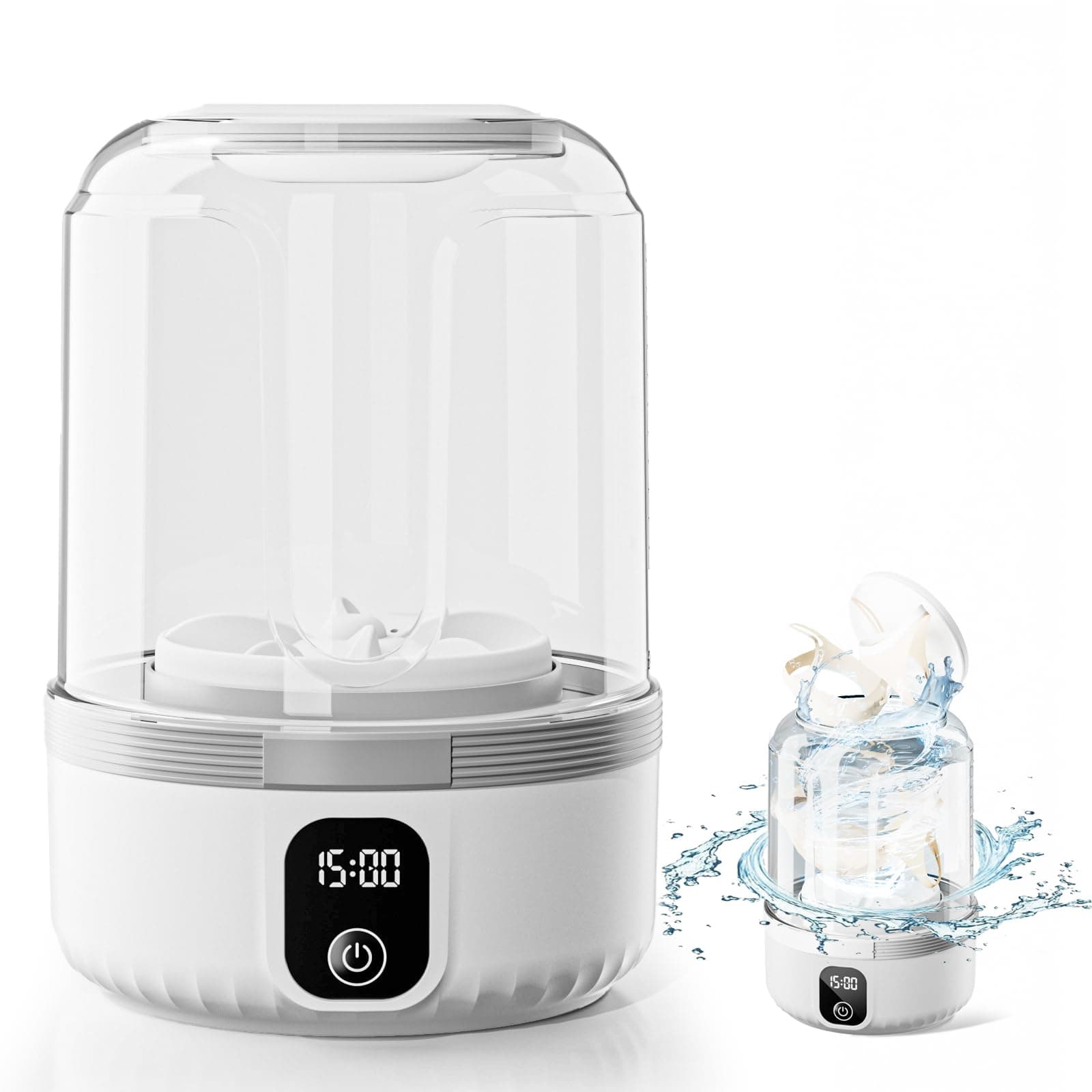 Underwear Washer, Upgrade Mini Portable Washing Machine Rechargeable Underwear Washing Machine Deep Cleans Small Clothes for Apartment, Dorm, RV, Travel & Hotel Use on Amazon.ae - Price Tracker