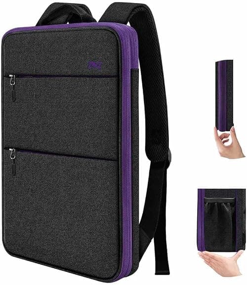 ZINZ Slim & Expandable Laptop Backpack 15 15.6 16 Inch Case, Water Resistant Travel Backpack Compatible with MacBook Pro/Neo 16" 15", Dell XPS 15 16 and Most 15" 15.6" 16" Notebooks on Amazon.ae - Price Tracker