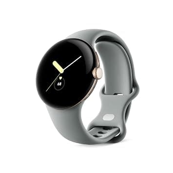 Google Pixel Watch, Champagne Gold Stainless Steel Case, Active Band in Hazel, LTE, 41mm on Amazon.ae - Price Tracker
